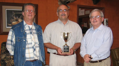 Representative Mike Pitts receiving the prestigious Lanford Cup award